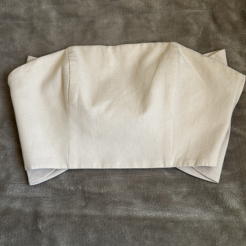 Hutch crop top with bow